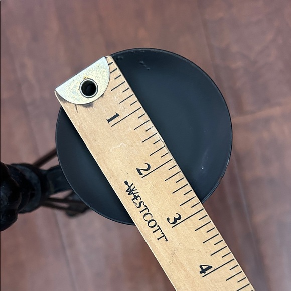 Cast Iron Black Metal Candle Holder, Perfect for the Holidays - Picture 11 of 15